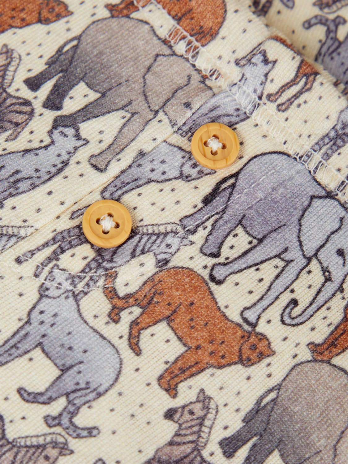 bukse med elefanter MioTrend marineblå bukse med elefant MioTrend