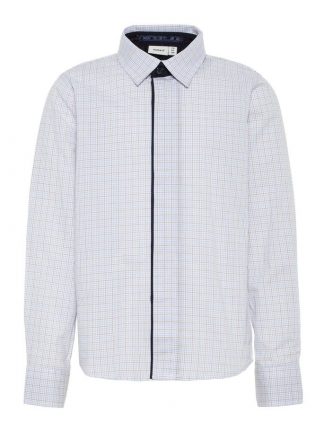 Name It skjorte og vest til store og små Bra utvalg i Lennox rød rutete skjorte MioTrend
