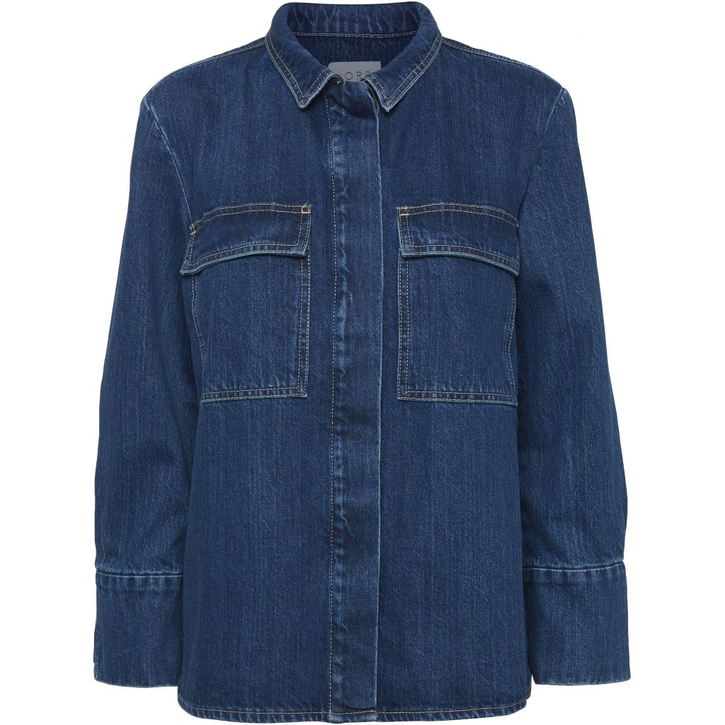 dongeryskjorte Skye MioTrend denimskjorte MioTrend