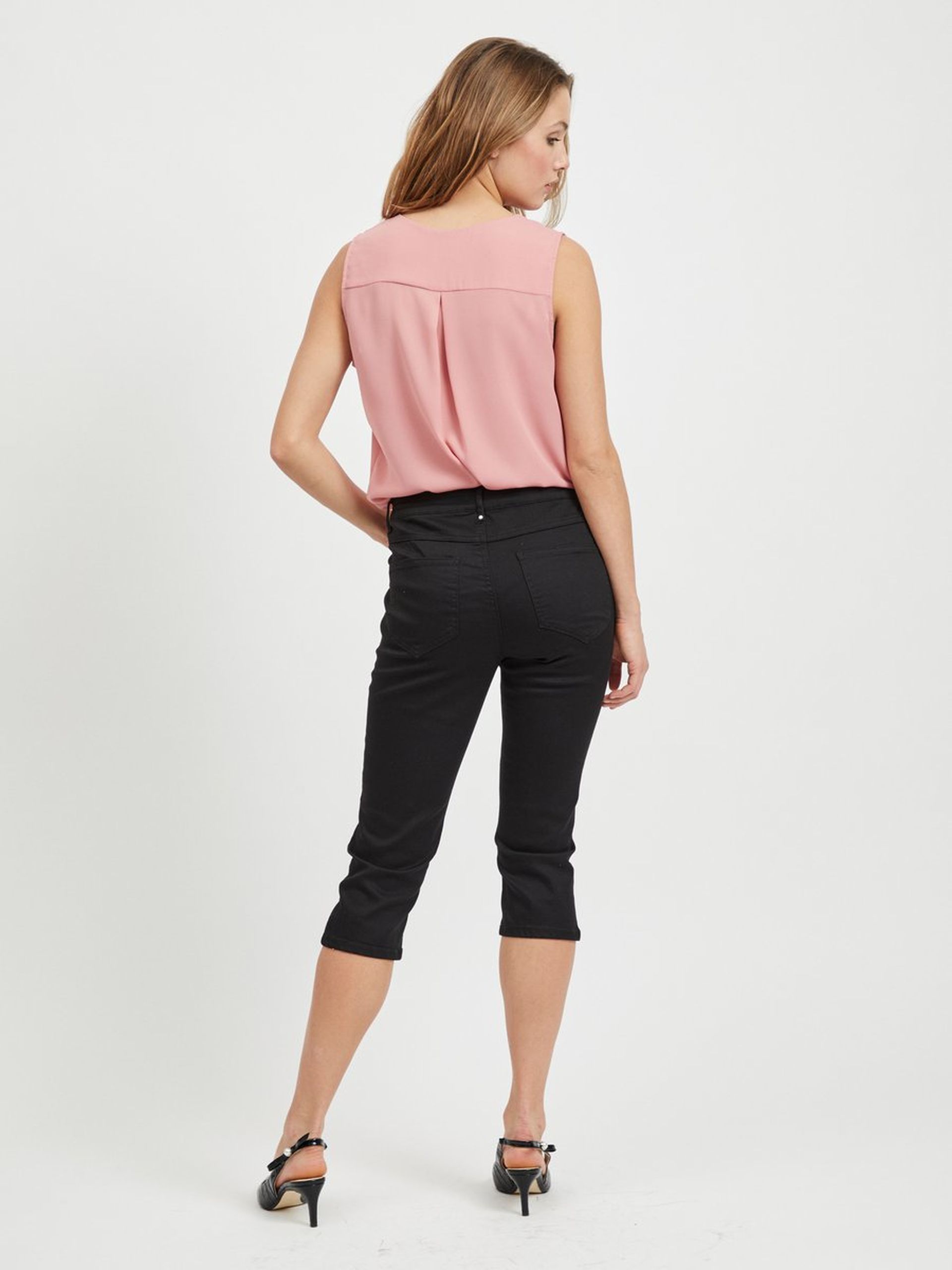 sort caprishorts MioTrend Sort bomberjakke i ull fra Rue de Femme MioTrend