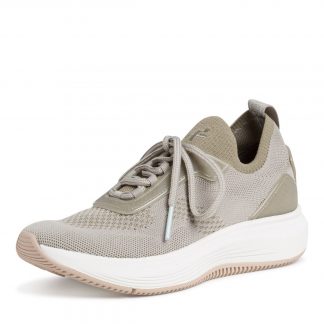 Sko og sneakers MioTrend hvit og grå sko med kilehel MioTrend
