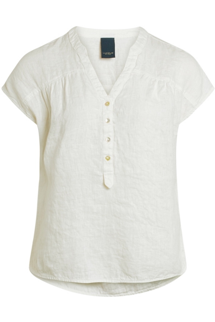 linbluse Bonna MioTrend skjorte med kort arm MioTrend