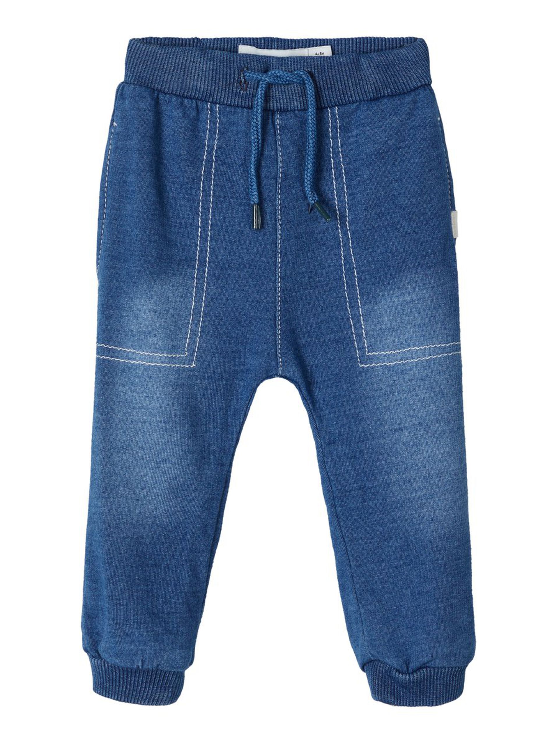sweat denimbukse Tarinas MioTrend Blå jeans i sweat kvalitet MioTrend