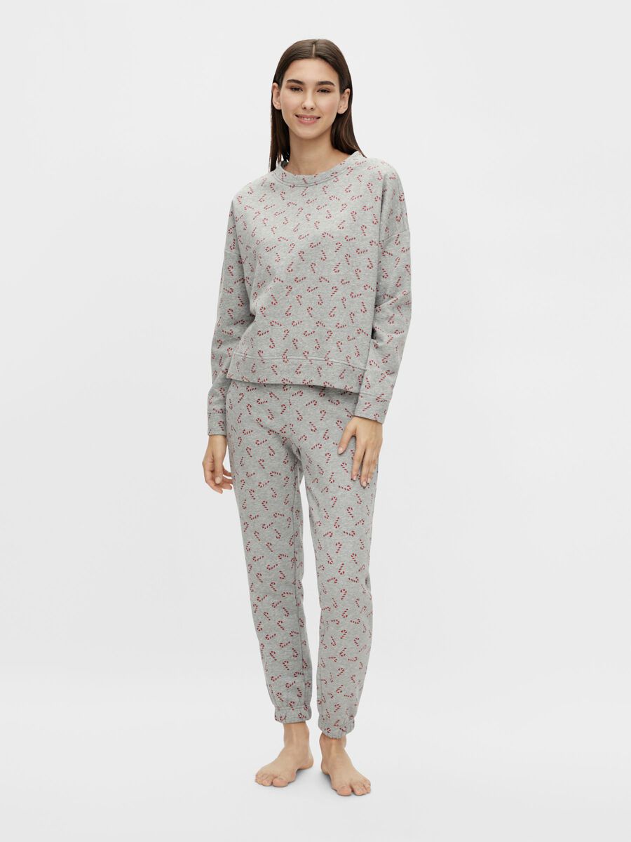 grå Xmas kosedress MioTrend