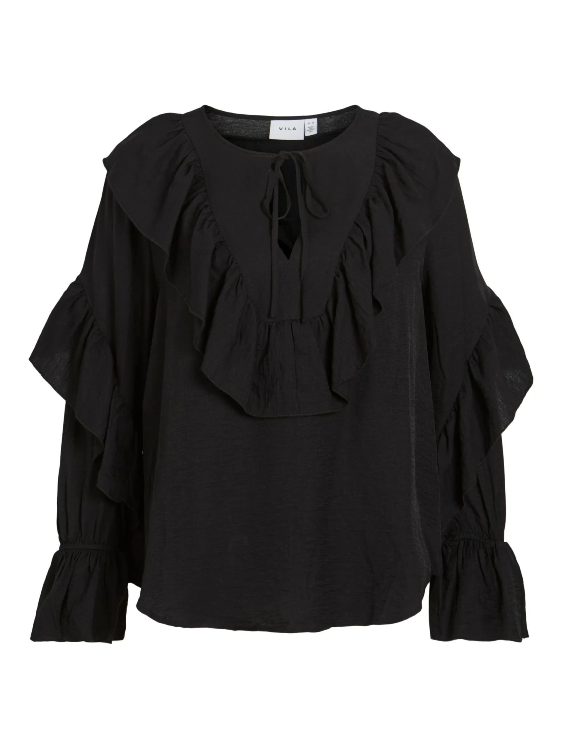 Vikella sort topp - MioTrend
